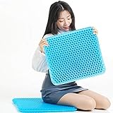 ゲルクッション 無重力クッション ハニカム構造 二重 クッション 座布団 体圧分散 座り心地抜群 蒸れない 腰痛対策 姿勢矯正 痔防止 美尻