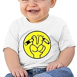 クール 子供 平和 アンチ禁煙 サイン Ｔシャツ 100%棉 White Size 12 Months
