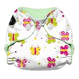 Imagine Baby Products Newborn Rayon from Bamboo All-In-One Snap Cloth Diaper, Flutter by Imagine Bab