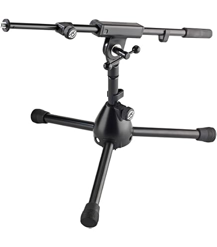 Amazon | K&M 210/9 black マイクスタンド | マイクスタンド | 楽器