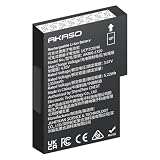 AKASO 360 アクションカメラ専用耐寒型バッテリー