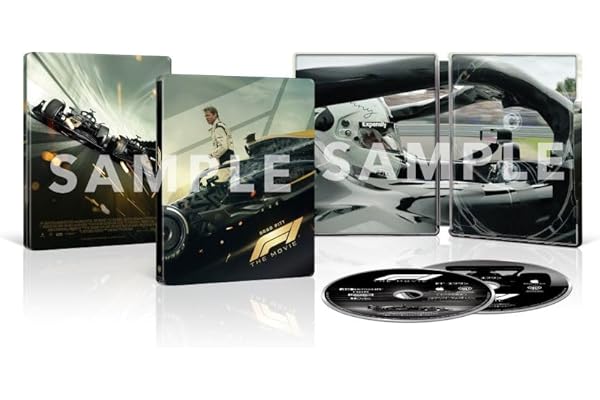 【Amazon.co.jp限定】映画『F1®／エフワン』　スチールブック仕様　４Ｋ ＵＨＤ ＋ ブルーレイ セット [Blu-ray]