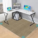 チェアマット 特大 140 160cm マット チェア JAYFAN 床 マットデスクマットフローリング 椅子 マットゲーミングフロアマットキズ防止 凹み防止ズレない床 傷防止滑り止め 丸洗い可能