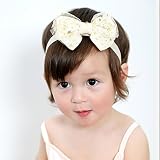 Everpert ベビーヘアバンド 髪飾り 髪留め カチューシャ 蝶結び 赤ちゃん 子供 キッズ 出産祝い 誕生日 プレゼント 女の子 ヘアアクセサリー かわいい