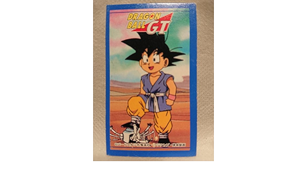 Amazon ドラゴンボールgt メンコ ウーブ 孫悟空 ロボット カードゲーム トランプ おもちゃ
