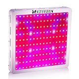 MasterGrow 1600WフルスペクトルLED，植物灯/植物育成用LEDライト，新型ダブルチップ，10W*160pcsフルスペクトルLED，水耕栽培ライト，野菜工場、植物農園、植物栽培工場