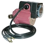 Grundfos 59896215 1/25 Horsepower, 1/2 and 3/4-Inch Recirculator Pump with Timer and Cord, Sweat [並行