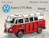 SheepoのLego Technicカスタムフォルクスワーゲンt1バス' 65 RC、手順だけ！！/ Item # g839gj uy-w8ehf3191139
