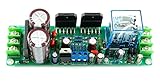 LM3875アンプボード2チャンネルスピーカー保護回路50W + 50W 8R Finshined