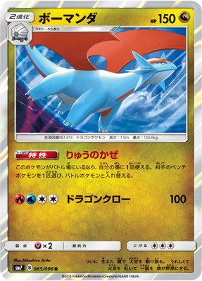 ポケモンカードゲーム/PK-SM7-065 ボーマンダ R