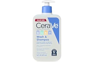 CeraVe Baby Wash and Shampoo, 473 ml
