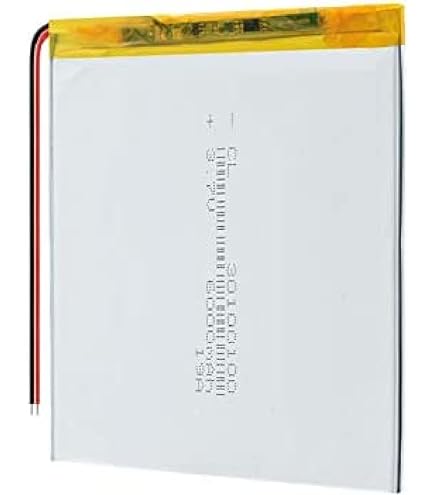 Amazon | 3.7v 30100100 6000mahバッテリー、電子書籍タブレットラップ