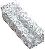 自転車止め 盗難防止丸型デザイン ミドルタイプ ホワイト色