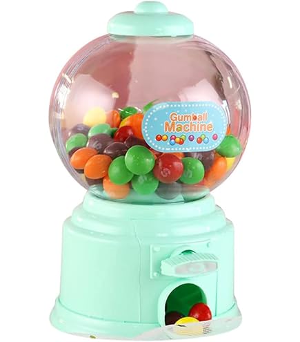 Amazon.co.jp: ガムボールマシン 貯金箱 貯金箱 子供用 ガムボール付き