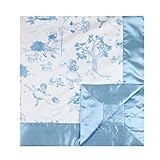 マイBlankeeベッドタイム・ストーリーMinkyブルーMinkyドットブルーベビー毛布/ワット、30 "×35"