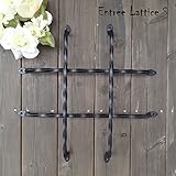 ねじりデザインのアイアンラティス。Entree ラティスS　　62986
