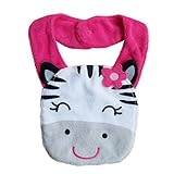 Yuelian(TM) 赤ちゃんスタイ よだれかけ お食事エプロン アニマル柄 コットン  動物柄 プレゼント 出産祝い (4　ドラ)