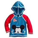 ディズニーベビー キッズ 長袖 ラッシュガード フード付き ミッキーマウス 男の子 ディズニーストアUS正規品 (12-18ヵ月 82cm) [並行輸入品]