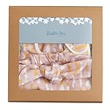 Rieko Oka(岡 理恵子) ベビーギフトセット RC-02(スタイ&ブルマパンツ&ヘアバンド)しずく ピンク 日本製