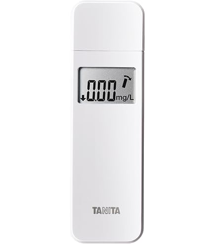Amazon.co.jp : タニタ アルコールチェッカー ホワイト EA-100-WH