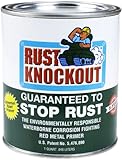 高度な保護製品Rust Knockout Waterborne腐食Fightingレッドメタルプライマー、クォート