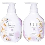 エコエイチビーエス シャンプー 500ml & トリートメント 500g ムスク + オリジナルロゴ入りシールつき