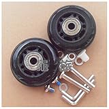高品質 外輪径 60mm 内輪径 6mm 幅 18mm 車軸 35mm / 2輪 608 深溝玉軸受 スーツケース サービス 用交換ホイール　静音効果とオシャレ度アップ 故障時の修理交換も キャスター