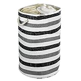 Wenko ランドリーバスケット メトロポリタン ラウンド型