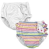 I Play。赤ちゃん&幼児用再利用可能な吸収性用おむつ( Pack of 2 ) カラー: ピンク