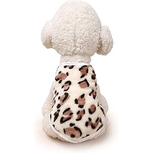 Pichidr-JP 犬服 ペット服 サンゴフリース ドッグウェア 秋冬 おしゃれ ペットウェア ペット用品 犬用品 小…