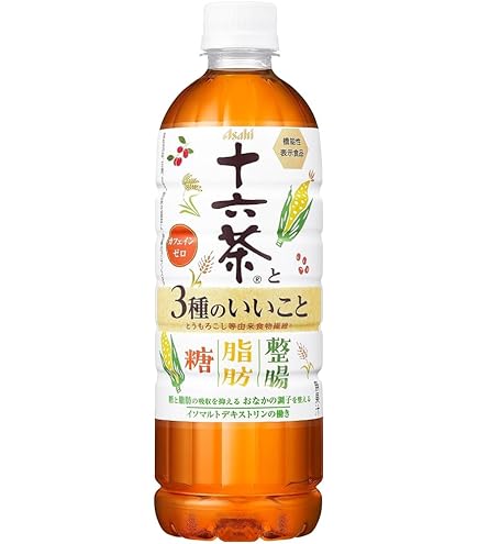 アサヒ十六茶 630ml×24本 ノンカフェイン 糖脂肪吸収抑制 おなかも整える