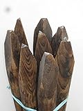 丸杭(焼色）お買い得８本組　直径6パイ＊長６０ｃｍ