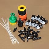 amzmonnsuta 10m/33Ft 小型ガーデンミスト冷却システムの霧化スプレーノズル