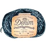 ディー・エム・シー (DMC) NATURA Denim (ナチュラデニム) コットンヤーン 毛糸 合太 STONE WASHED BLUE ブルー 系 約75m #17 DMC425