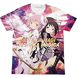 コスパ 劇場版 魔法少女まどか☆マギカ 始まりの物語 永遠の物語 まどか ほむら フルグラ Tシャツ WHITE Mサイズ