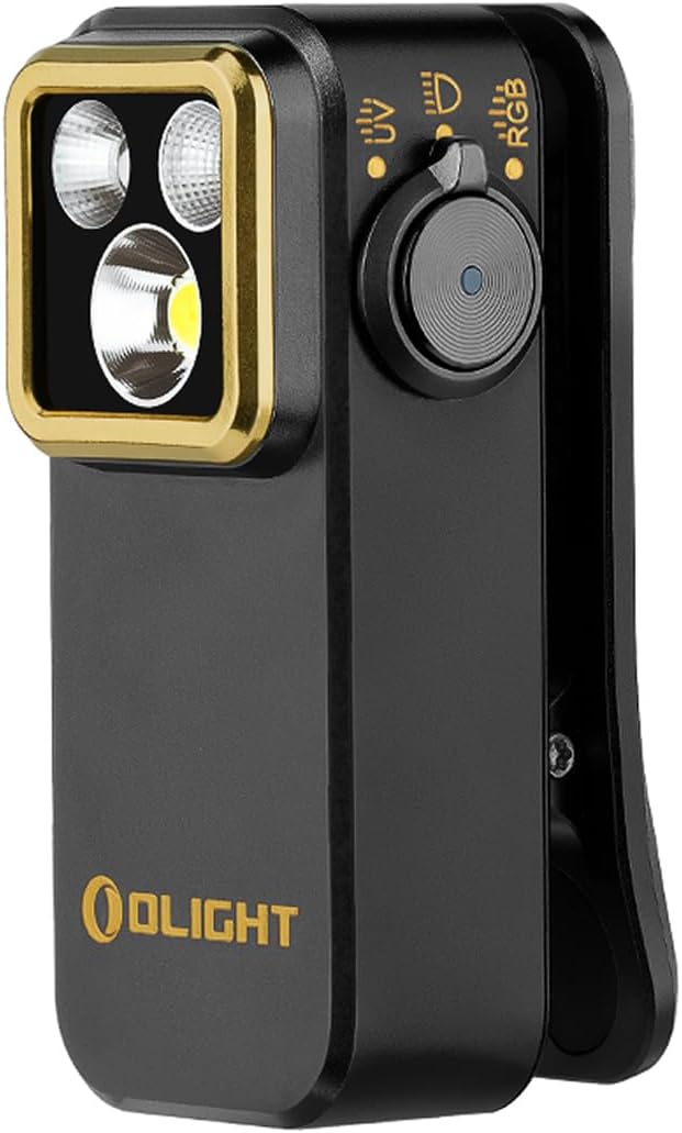 OLIGHT(オーライト) Oclip Pro S クリップライト 600ルーメン (ブラック)