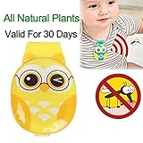 Baby Mosquito Repellent Clip, All Natural Plants Insect Protection for Babe Cribs, Infant Strollers 