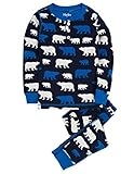 Hatley ハットレイ キッズ男の子 ボーイズパジャマ、ポーラーベア 90cm 、2Y(89cm) マルチカラー 綿100% PJAWIBE284