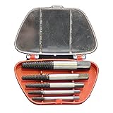 角型スクリュー エキストラクターセット(逆タップ) 5ピース