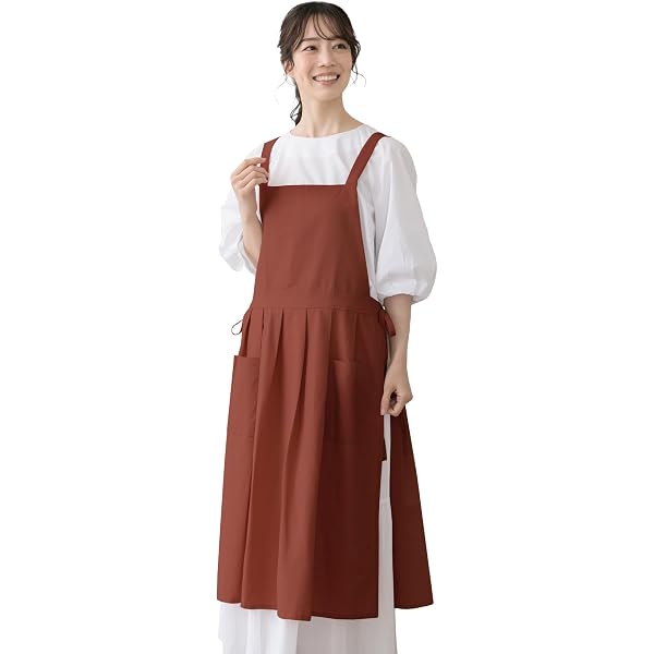 Amazon.co.jp: Williams-Sonoma クラシックエプロン クラレットレッド