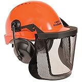Elvex ProGuard Hard Hat with 6-Point Ratchet-Adjustable Vented Cap - Orange by Elvex