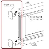 三協アルミ　フレイナ　Y1型・YP型用　小口キャップ　2006　木調タイプ 　ビターグレイン