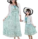 サマービーチ母娘ドレスセットファミリMatchドレスnoコート含ま