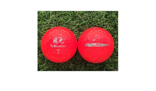 Amazon ロストボール Tobunda トブンダ 飛光 Hikou 17年モデル レッド 1球 ａ級 おっ球げ Lost Ball ゴルフボール