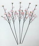 造花 梅小枝 5本セット ピンク色