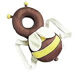 TY企画 後頭部保護 ヘッドクッション リュックタイプ 安全 セーフティー パッド 衝撃吸収 ごっつん防止 メッシュ (ミツバチ)