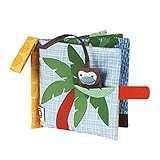 FRANCK&FISCHER【日本正規代理店】 ベビー 布絵本 モンキー FF1401-1022 デンマーク オーガニックコットン