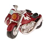 Non-brand レトロモーターサイクル樹脂サボテン多肉植物フラワーベッドホームガーデンプランター