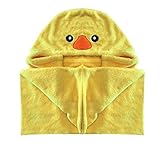 Hooded Duck Bath Towel for Toddlers and Babies for Pool or Beach --Extremely Soft and Comfortable by