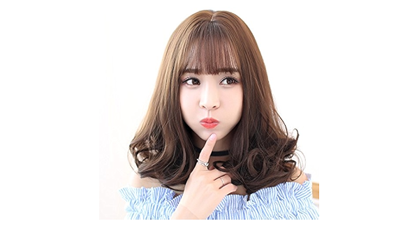 Amazon Co Jp Syula Redyi Suuxiggu Fashion Short Perm Neckline Wigs Full Wig Wig Wig Hair Piece Onto To Wrap Around Loose Women One Size Fits All Clothing Accessories